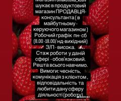 Продавець в магазин Євротоварів