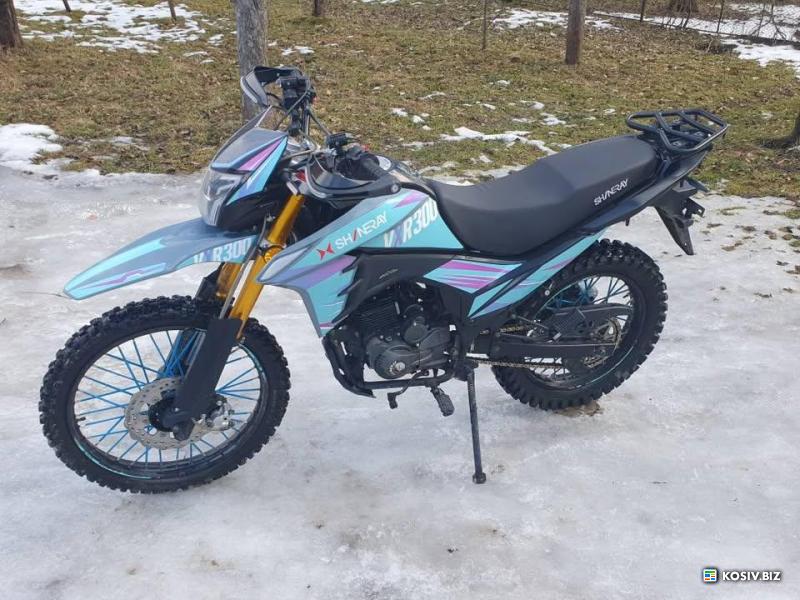 Продам гарний мотоцикл SHINERAY XY300 GY-6C 2024 року