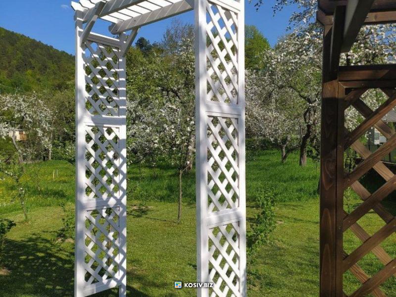 Виготовляєм перголи, арки для квітів за різними розмірам