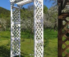 Виготовляєм перголи, арки для квітів за різними розмірам